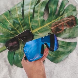 3/$30 Flewed Out Sunglasses Blue